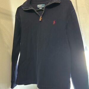 Polo by Ralph Lauren Dark Blue Cotton Top